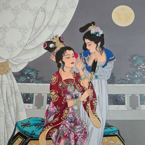 Sisters of the Red Chamber Print Artwork by Caroline R. Young Art Chinese Asian - Picture 1 of 7